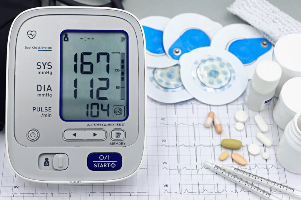 nagły wzrost ciśnienia